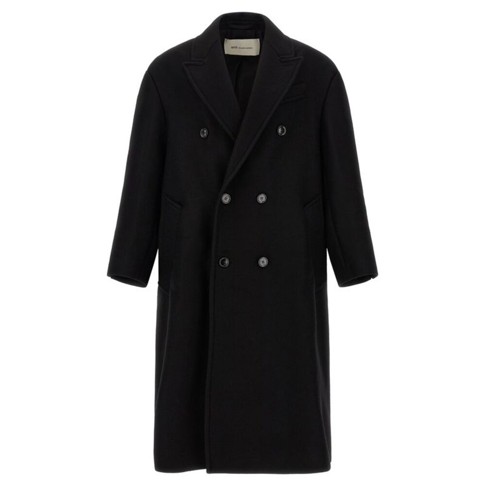 Ami Paris Men Gabardine Coat